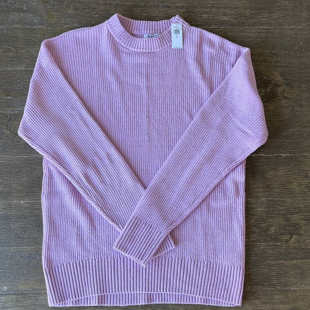 Old Navy Light Pink Knit Sweater